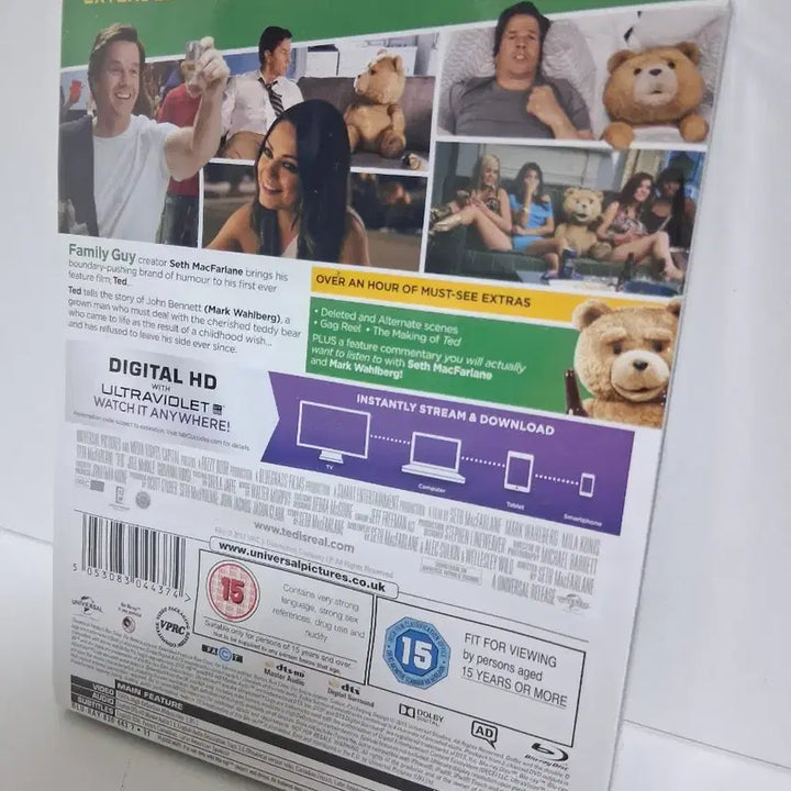 [BUNJANG] Ted Blu-ray Steelbook / 테드 블루레이 스틸북