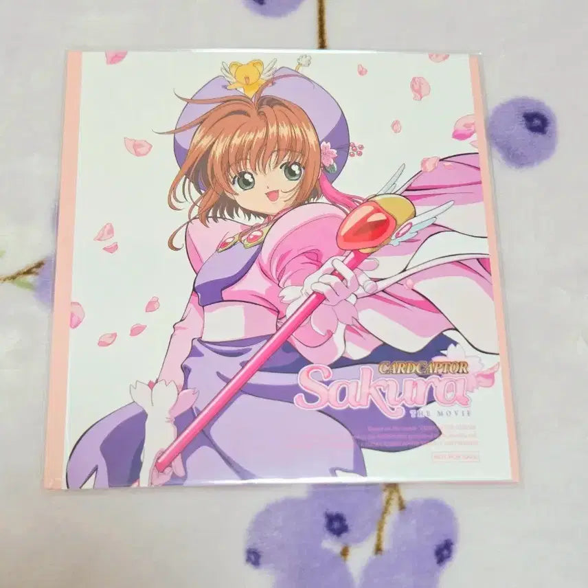 [BUNJANG] Cardcaptor Sakura Movie Special Mini Shikishi / 카드캡터 체리 사쿠라 극장판 2주차 주중 특전 미니색지