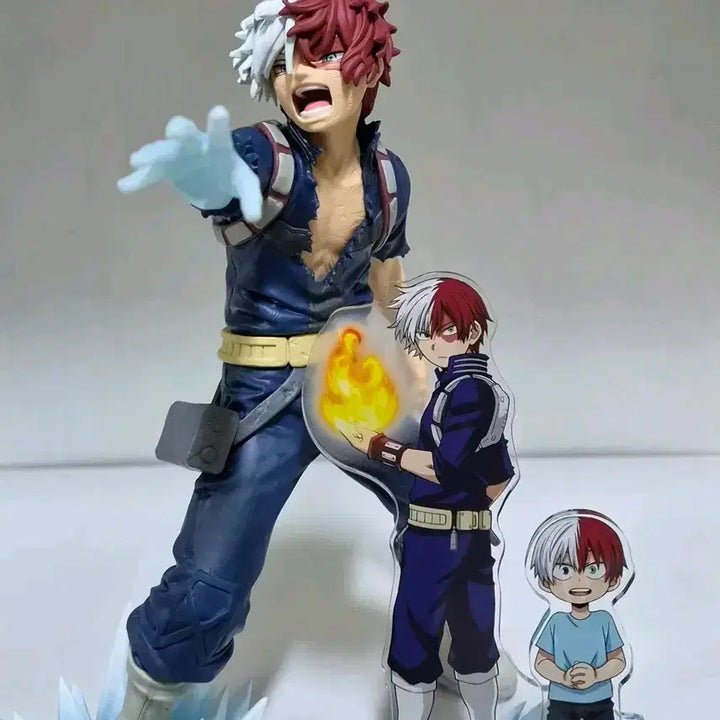 [BUNJANG] My Hero Academia Maximatic Shoto Todoroki Figure &amp; Childhood Shoto Acrylic / 나의 히어로 아카데미아 맥시매틱 토도로키 피규어 유년기 토도로키 아크릴