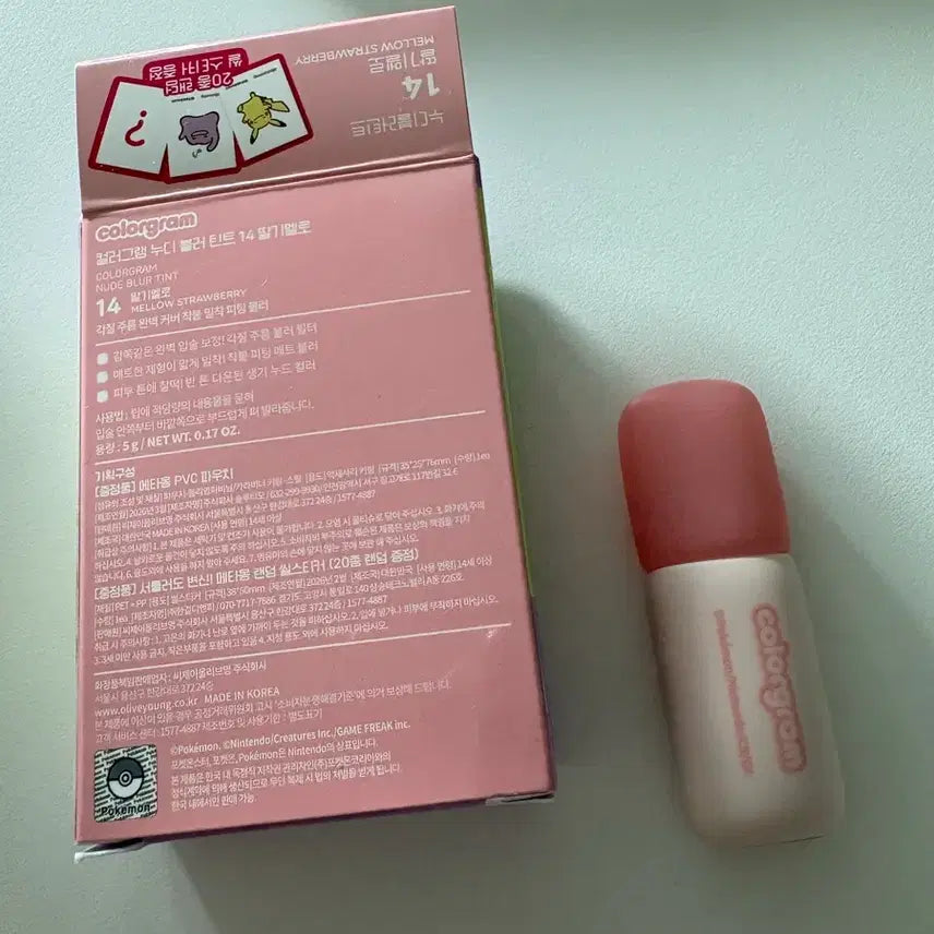 [BUNJANG] Colorgram Nudy Blurry Tint Strawberry Mello / 올리브영 컬러그램 누디블러틴트 딸기멜로