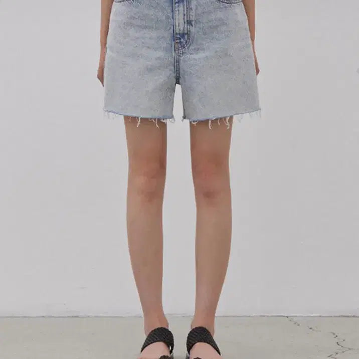 [BUNJANG] Mango Many Please Low Denim Shorts (S) / 망고매니플리즈 LOW DENIM SHORTS 청반바지 s