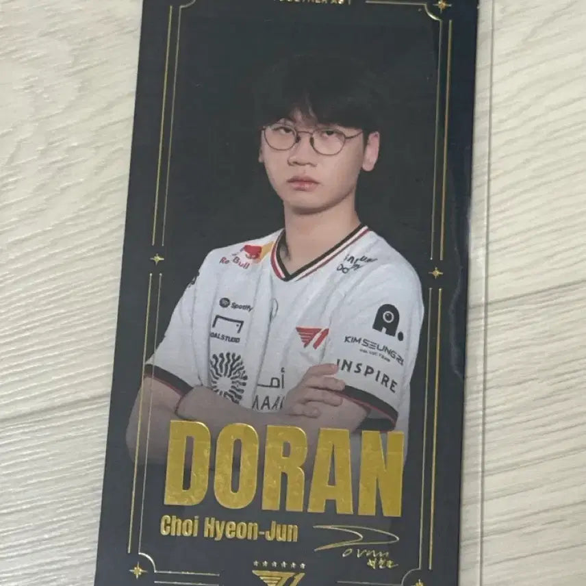 [BUNJANG] T1 Doran Backstage Photo Ticket / T1티원 도란 베캠  포토티켓