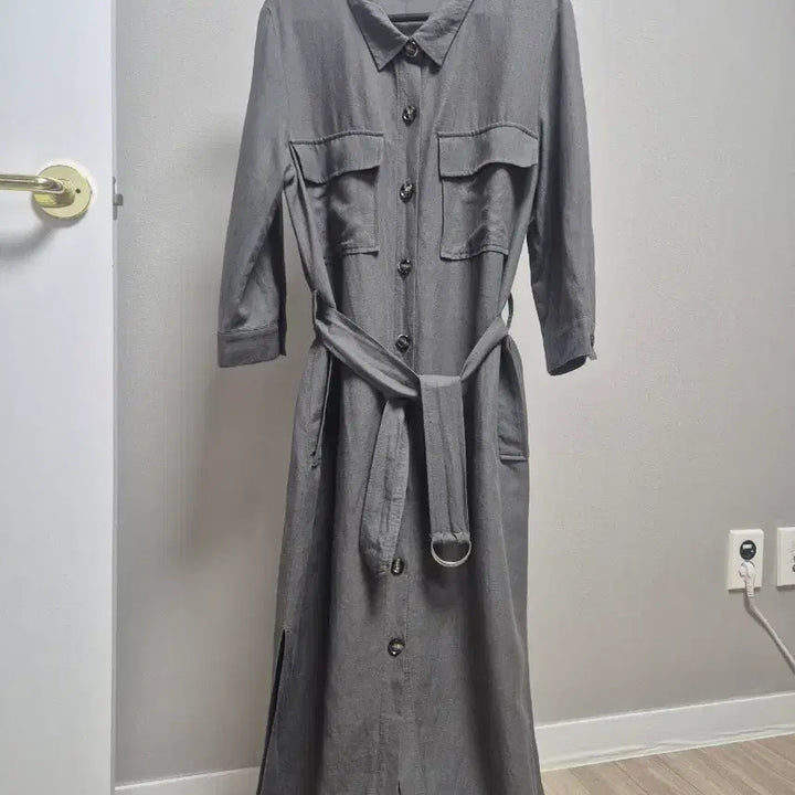 [BUNJANG] Zooc Cotton Shirt Dress S Size / zooc 셔츠 원피스 s사이즈