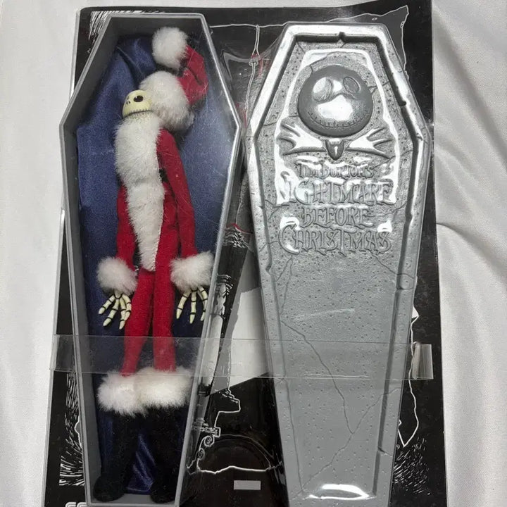 [BUNJANG] Sega 1999 The Nightmare Before Christmas Santa Jack Display Case Vintage Figure / 산타 잭 관 케이스 빈티지 피규어 sega1999