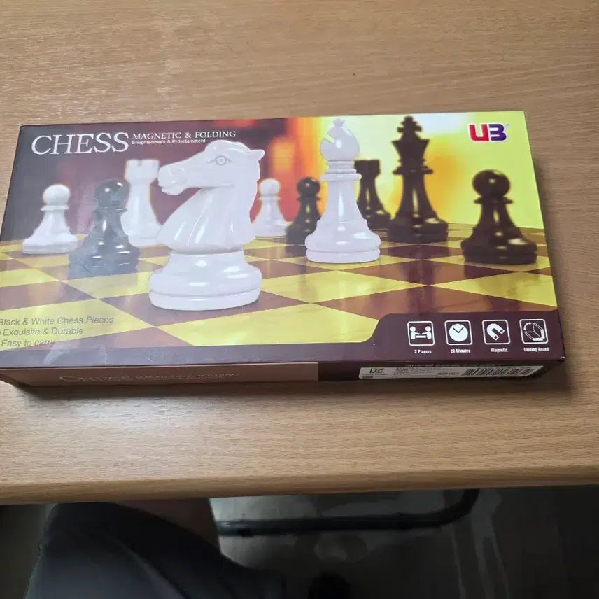 [BUNJANG] Magnetic Folding Chess Game Set / 체스 자석 접이식 게임 세트