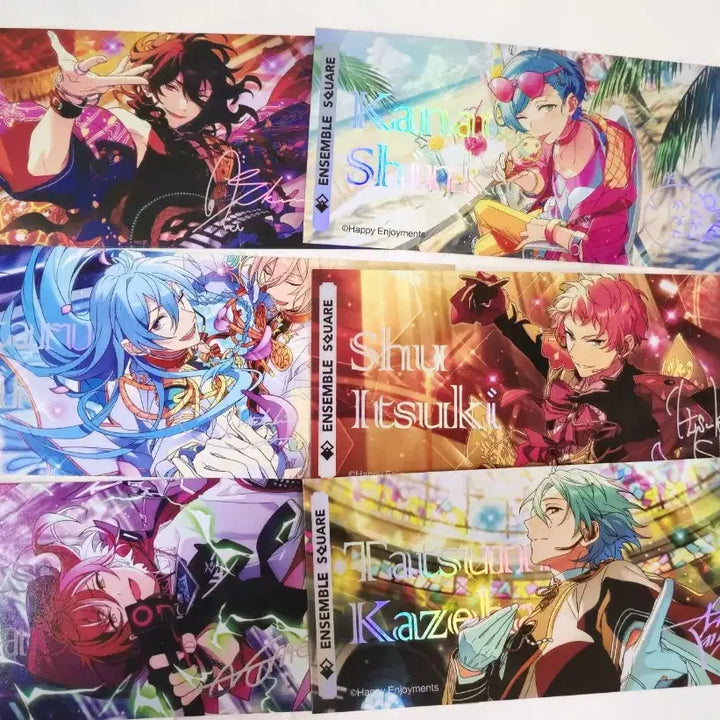 [BUNJANG] Ensemble Stars! Chugata 3rd Anniversary Pashacard - Reika, Wataru, Kanata / ~6/10 처분가 앙스타 중스타 파샤 3주년 백정장 레이 와타루 카나타