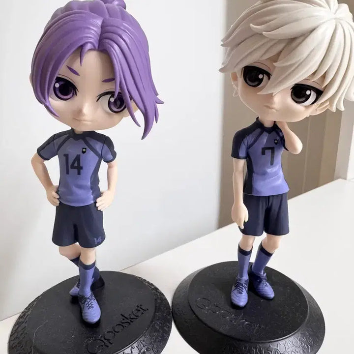 [BUNJANG] Blue Lock Nagi Seishiro &amp; Reo Mikage Figure &amp; Plush Set / 급처) 블루록 나기 레오 일괄 판매