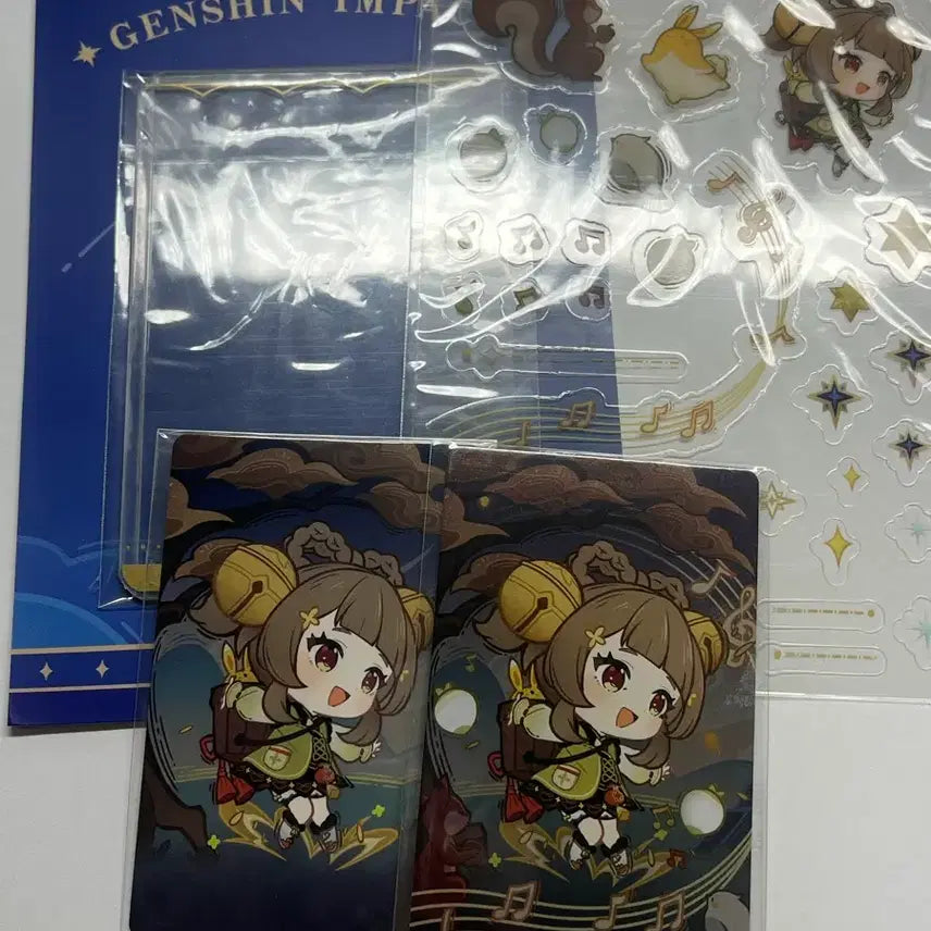 [BUNJANG] Genshin Impact YoYo Starlight Letter Photocard Sticker / 원신 요요 별빛 편지 포카 스티커 판매