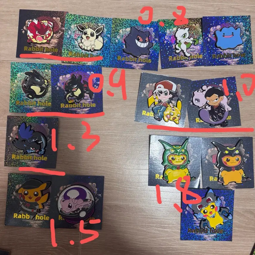 [BUNJANG] Pokemon Limited Edition Magnet / 포켓몬 한정판 자석
