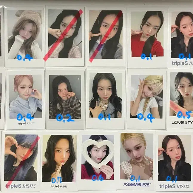 [BUNJANG] tripleS Baby Flower Object POB Photocard / 트리플에스 baby flower  옵젝 오브젝트 특전 미공포 포카 양도