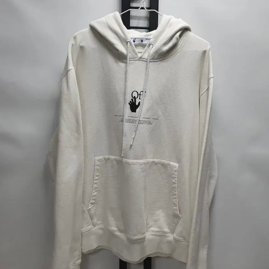 [BUNJANG] Off-White Bubble Graffiti Hoodie White XXL / 오프화이트 후드티 버블 그래피티 후디 화이트 xxl