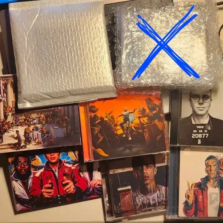 [BUNJANG] Hip Hop CDs Bundle Set (Korean &amp; International) / 국힙&amp;외힙 힙합 CD 7종 일괄 판매