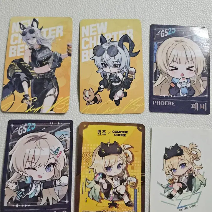 [BUNJANG] GS25 Compose Photocard Rinne Jenni Febi Brent / 명조 gs25 컴포즈 포토카드 린네 젠니 페비 브렌트