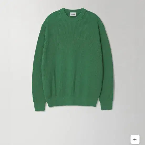 [BUNJANG] The Row Cotton Rib Knit Crewneck Green Size 3 / 인더로우 코튼 립 니트 크루넥 그린 3사이즈