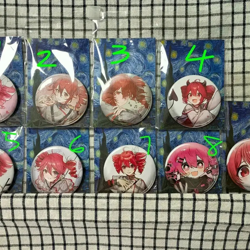 [BUNJANG] Kasane Teto Unofficial Enamel Pin Collection / 카사네 테토 비공 배지 모음 개별가