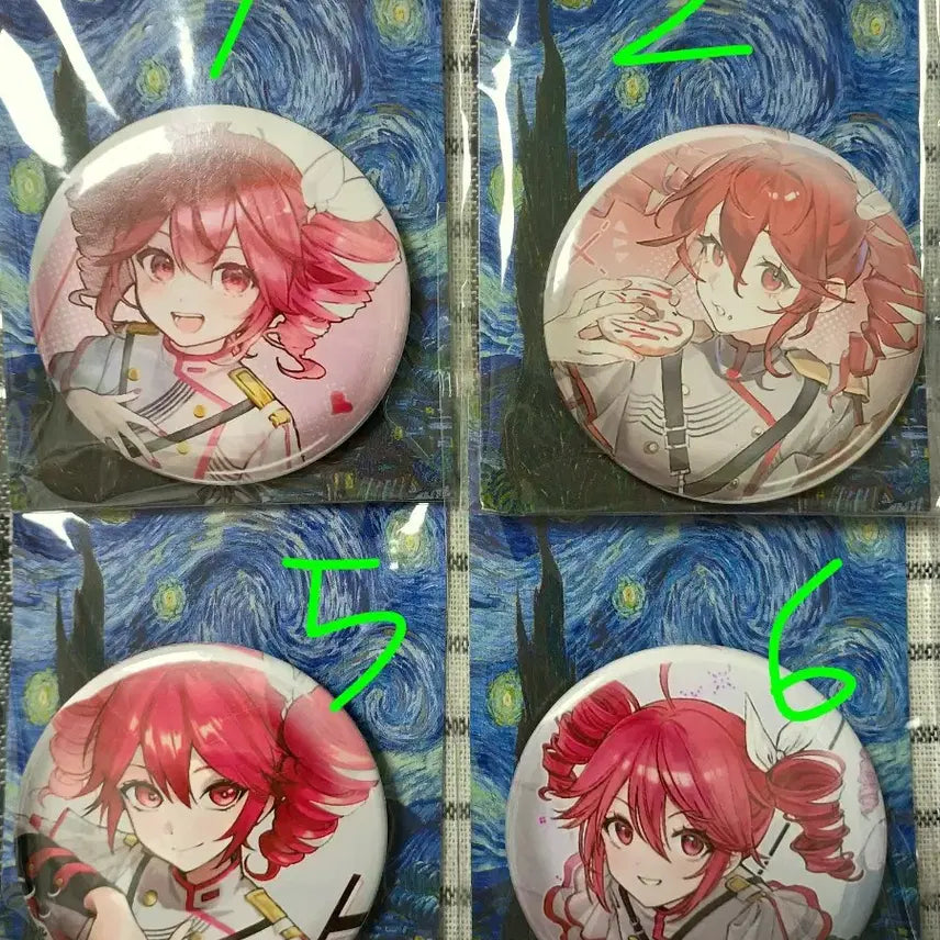 [BUNJANG] Kasane Teto Unofficial Enamel Pin Collection / 카사네 테토 비공 배지 모음 개별가