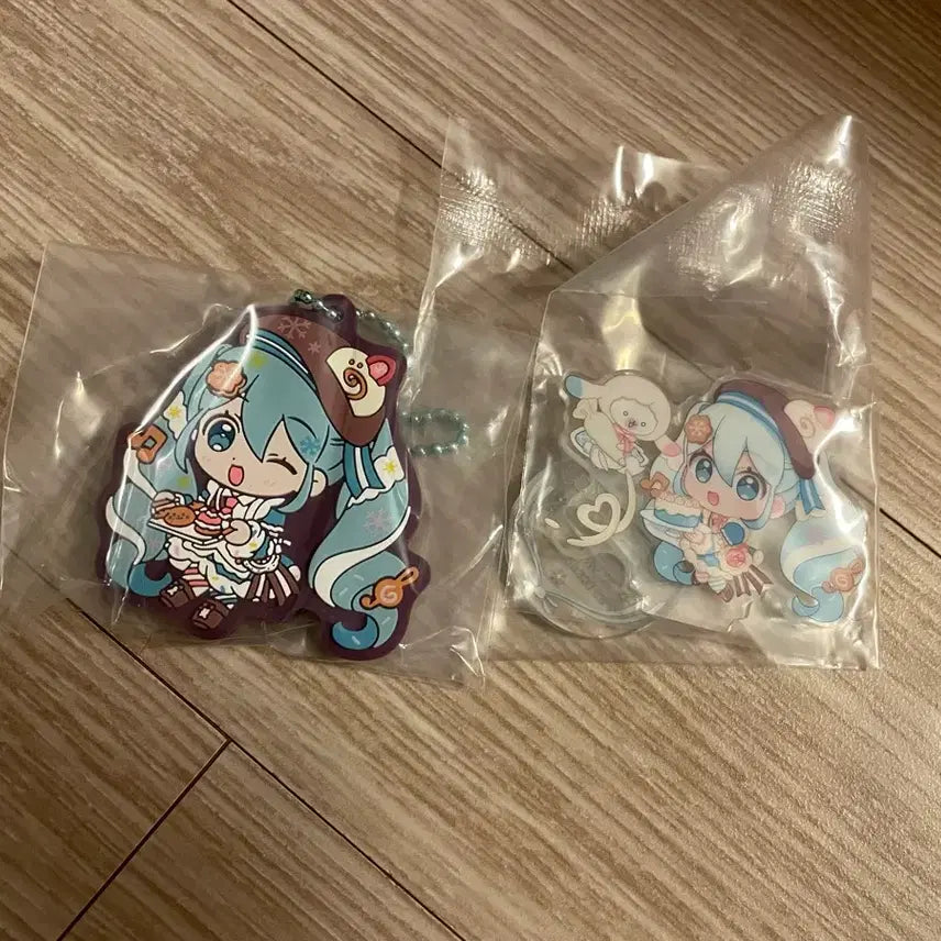 [BUNJANG] Bandai Hatsune Miku Gacha Acrylic Rubber Charm Bundle Set / 반다이 하츠네 유키 미쿠 가챠 아크릴 러버참 일괄