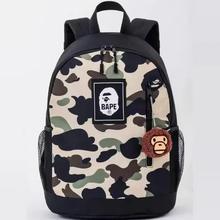 [BUNJANG] BAPE Backpack Camo 20L with Keyring / 베이프 백팩 정품(키링포함)새제품(20L)