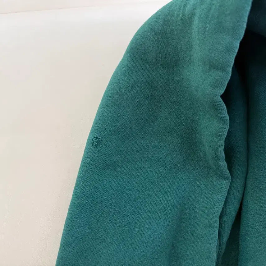 [BUNJANG] 90s Russell Athletic Zip-Up Hoodie - Forest Green (XL) / [XL] 90s 러셀 애슬레틱 포레스트 그린 집업 후드