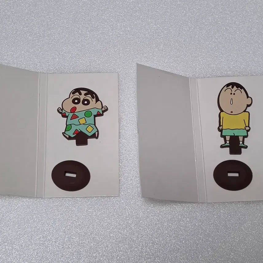[BUNJANG] Crayon Shin-chan Rubber Stand - Shin-chan, Bo / 짱구는 못말려 러버 스탠드(고무 스탠드)-짱구,맹구