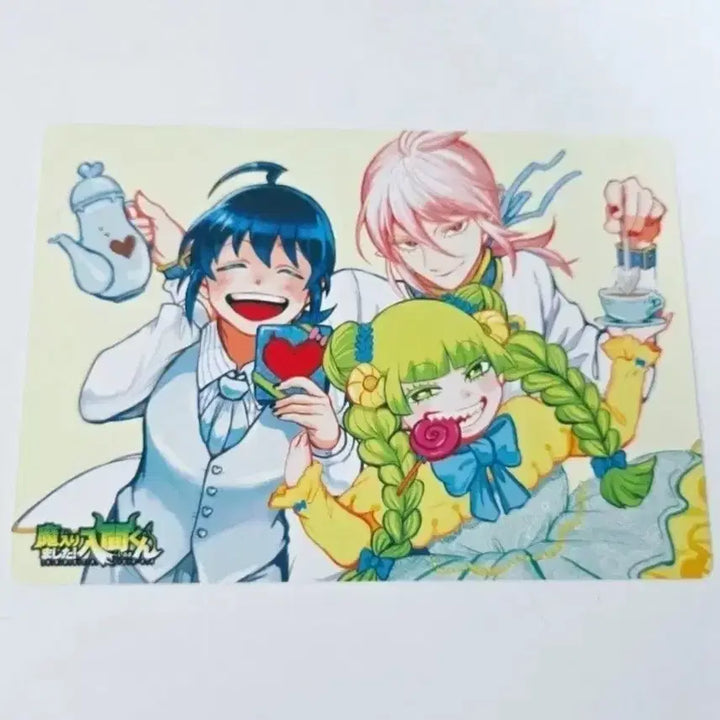 [BUNJANG] Welcome to Demon School! Iruma-kun Ryoma Iruma Arys Clara Double-Sided Visual Board / 악마에 입문했습니다 이루마군 악입문 양면 비주얼보드 이루마 아리스 클라라