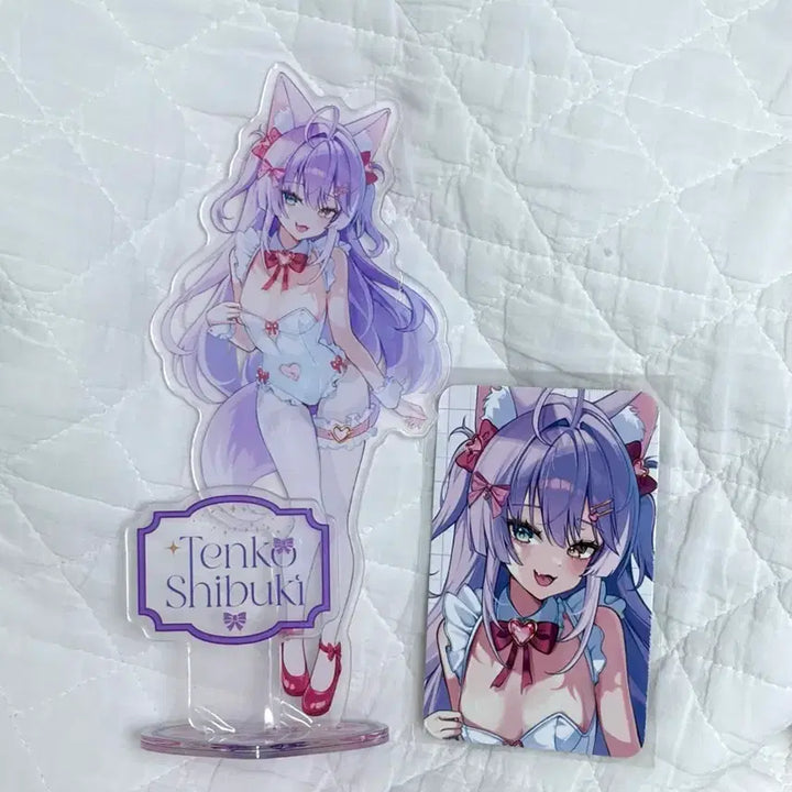 [BUNJANG] Stellive Tenko Shibuya Acrylic Stand + Photocard / 스텔라이브 텐코 시부키 아크릴스탠드 + 포토카드