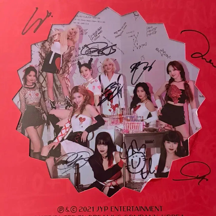 [BUNJANG] Twice Signed Album with Handwritten Message / 트와이스 싸인앨범 +친필메세지