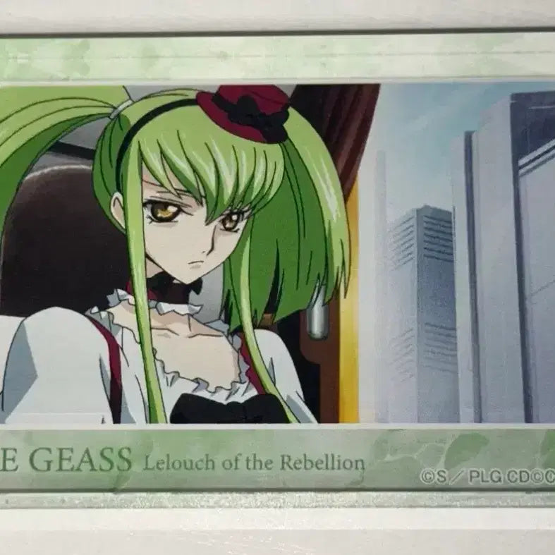 [BUNJANG] Code Geass C.C. Acrylic Block / 코드기어스 C.C 아크릴 블록