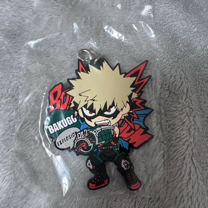 [BUNJANG] My Hero Academia Mini Mochi Rubber Strap Acrylic Charm Set / 히로아카 미니모찌 바쿠고 토도로키 키리시마 러버스트랩 아크릴