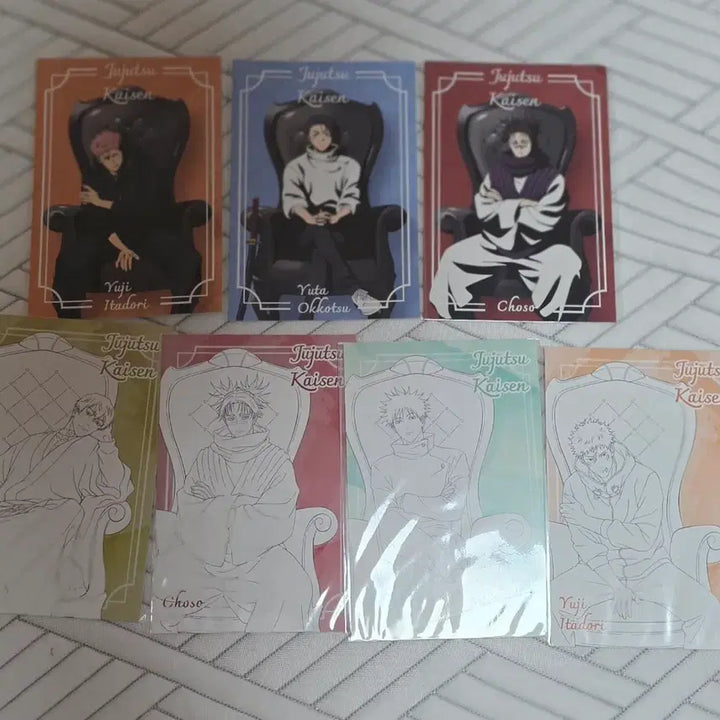 [BUNJANG] Jujutsu Kaisen Black C.C. Plaza Pop-up Exclusive Photocard Set / 주술회전  블랙체어  PLAZA 팝업 특전