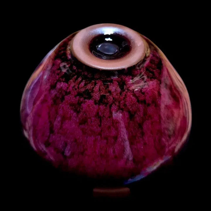 [BUNJANG] Color-Changing Tenmoku Tea Cups Bundle Set / 요변 천목 찻잔 2개 일괄