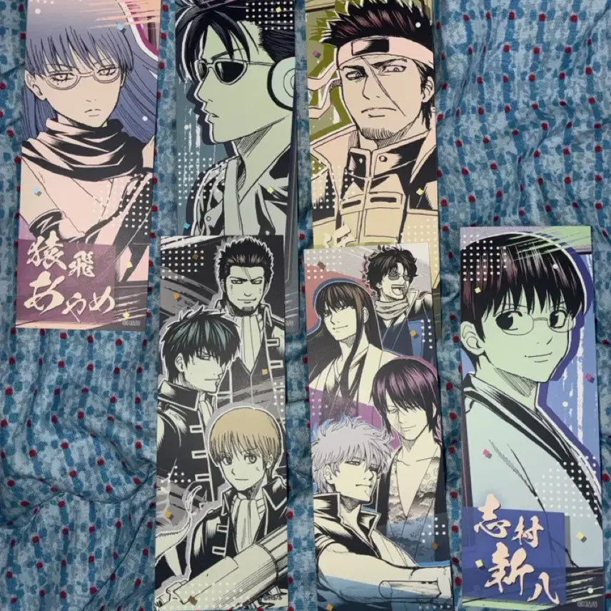 [BUNJANG] Gintama Jump Festa Original Sticker Set / 은혼 점프페스타 오리지널 스티커 진선조 양이지사