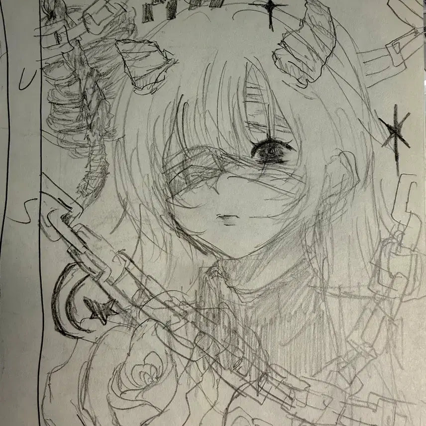 [BUNJANG] Custom Hand-Drawn Art Commissions / 개싼 손그림 커미션