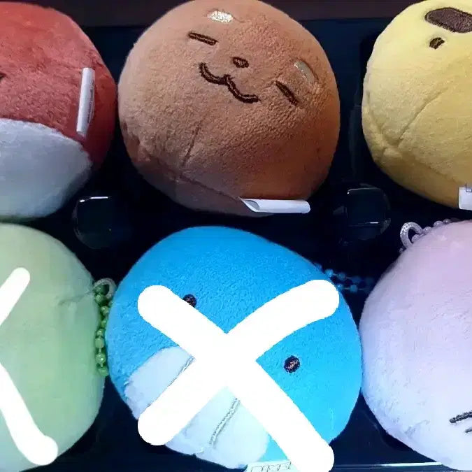 [BUNJANG] Latte Play Mochi Keychain Set / 잠뜰 찹쌀떡 키링 픽셀리