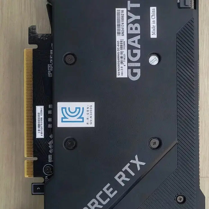 [BUNJANG] Gigabyte GeForce RTX 3060 GAMING OC 8GB Graphics Card / 기가바이트 지포스 RTX 3060 GAMING OC 8G