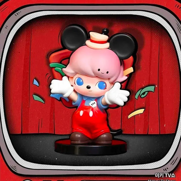 [BUNJANG] Pop Mart Disney DIMO World 2-Piece Bundle Set Mickey &amp; Pluto / [팝마트 정품/미개봉/정가이하] 디무 월드 디즈니 2종일괄 미키 플루토