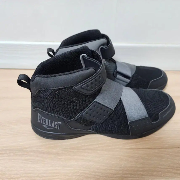 [BUNJANG] Everlast Boxing Shoes Black Size 280 / 에버라스트 복싱화 검정색