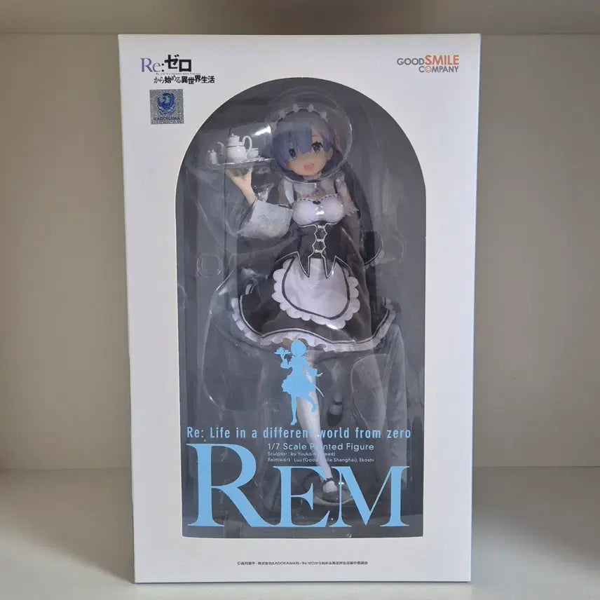 [BUNJANG] Good Smile Rem 1/7 Scale Figure (Unsealed) / [개봉품] 리제로 굿스마일 렘 1/7 스케일 피규어