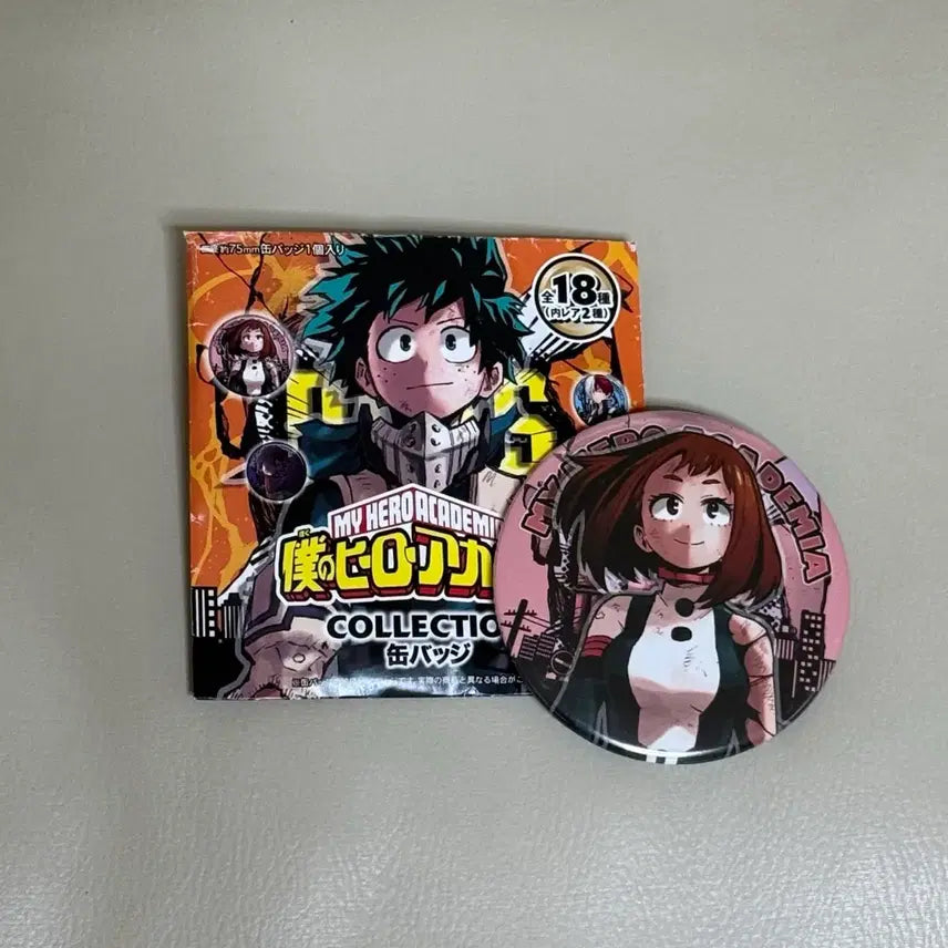 [BUNJANG] My Hero Academia Ochaco Uraraka Can Badge / 히로아카 우라라카 오챠코 캔뱃지