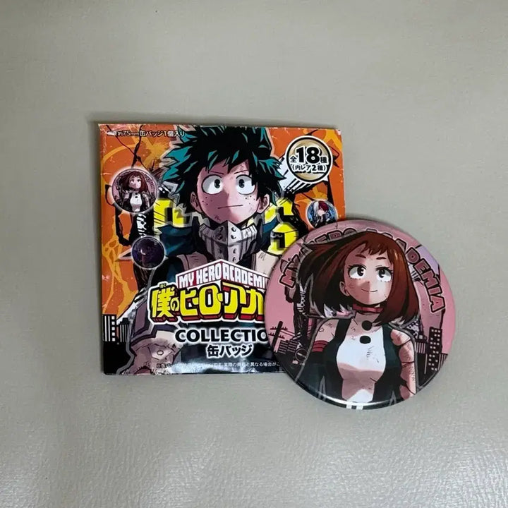 [BUNJANG] My Hero Academia Ochaco Uraraka Can Badge / 히로아카 우라라카 오챠코 캔뱃지
