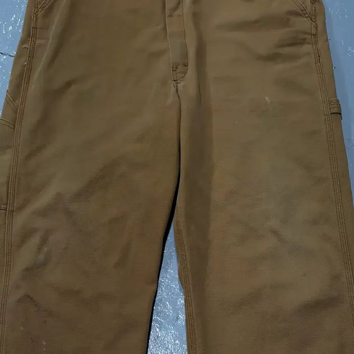 [BUNJANG] Dickies Vintage Duck Canvas Brown Overalls / 디키즈(Dickies) 빈티지 덕 캔버스 브라운 오버롤 (멜빵 바지)
