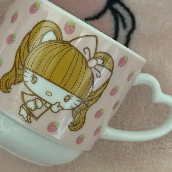 [BUNJANG] Tsukiji Nozomi Classic Kitty Cup / 츠지 노조미 고전 키티 컵