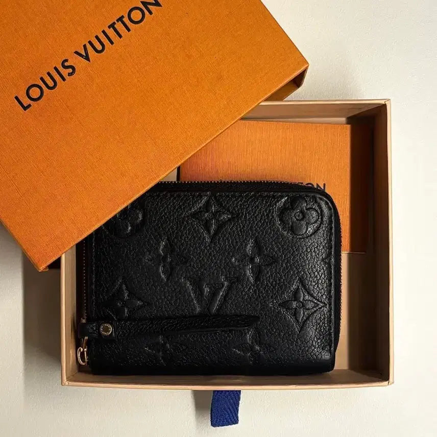 [BUNJANG] Louis Vuitton Zippy Coin Purse Monogram Empreinte Black / 루이비통 지갑 지피 코인 퍼스 모노그램 앙프렝뜨 블랙