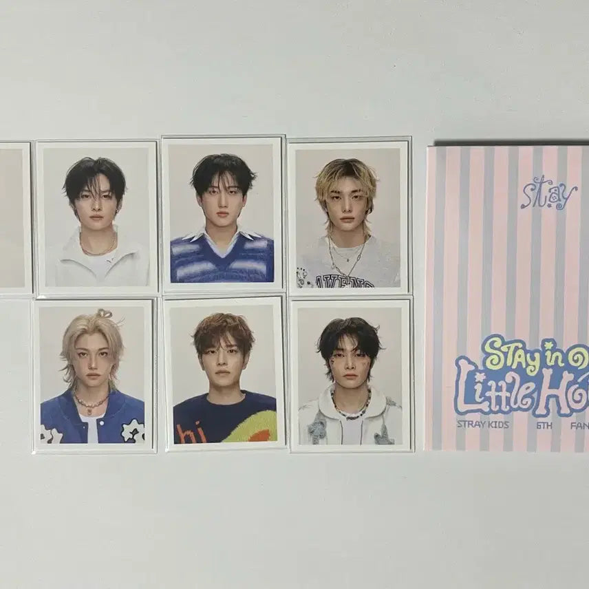 [BUNJANG] Stray Kids Fanmeeting MD Proof Photo Set / 스트레이키즈 스키즈 팬미팅md 증명사진 세트