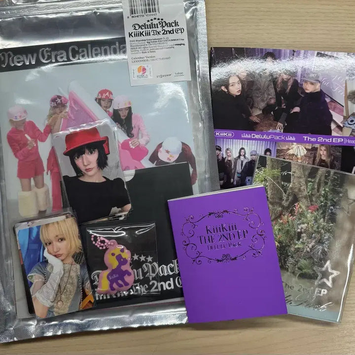 [BUNJANG] KiiiKiii The 2nd EP [Delulu Pack] (VER SET / Bubble. Ver.) Unsealed / 키키 앨범 (VER SET / Bubble. Ver.) KiiiKiii