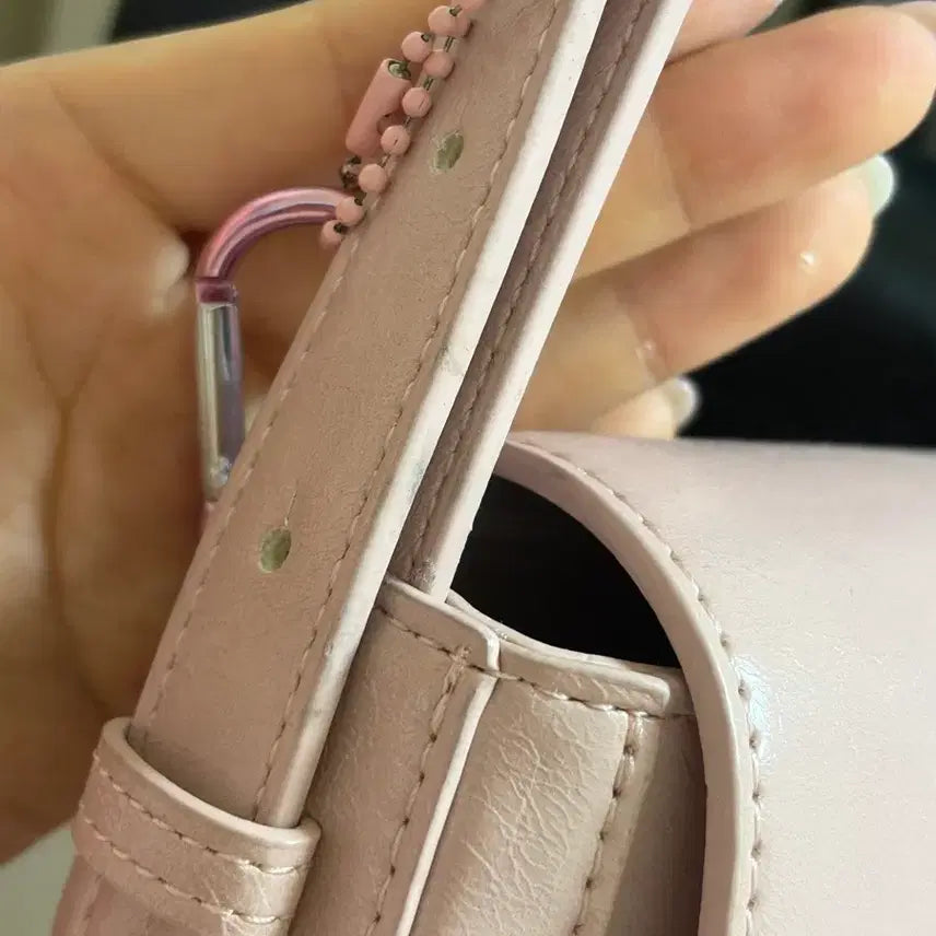 [BUNJANG] M Jade Atelier Classic Baguette M Pink / 엠제이드 아뜰리에 클래식 바게트 M 핑크
