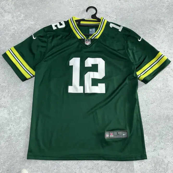 [BUNJANG] Nike NFL Green Bay Packers Deep Green Jersey T-Shirt L / 나이키 NFL 그린베이 패커스 딥그린 유니폼 티셔츠