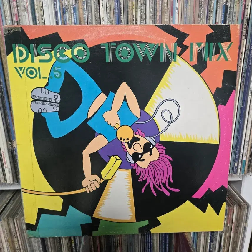[BUNJANG] Disco Town Mix Vol. 5 LP Record / 디스코 타운 믹스 Vol. 5 LP판