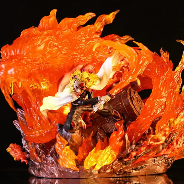 [BUNJANG] Kyojuro Rengoku Flame Hashira LED Figure / 귀멸의 칼날 렌고쿠 쿄쥬로 화염의 호흡 LED 피규어