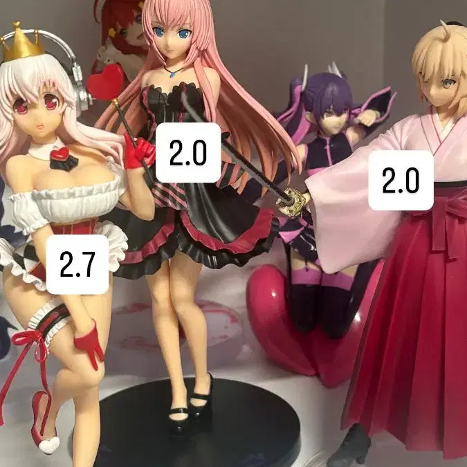[BUNJANG] Various Anime &amp; Game Girls Figures (Various Series) / 다장르 미소녀 피규어 처분 판매